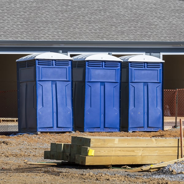 how do i determine the correct number of portable toilets necessary for my event in Weldon